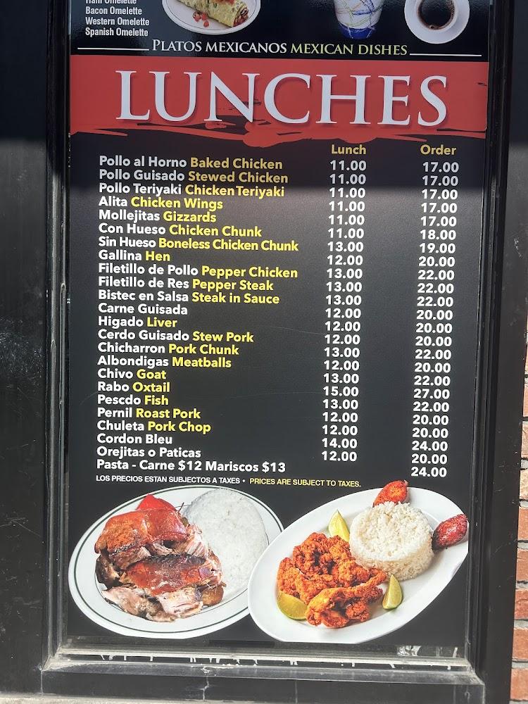 Latin Fusion Menu image 1